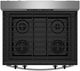 Whirlpool® 30" Stainless Steel Freestanding Gas Range-3