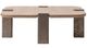 Michael Amini® Bristol Point Saddle Brown Cocktail Table -3