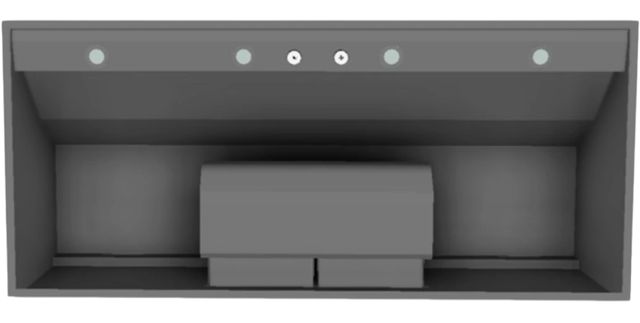 Vent-A-Hood® 54" Gunsmoke Wall Mounted Range Hood-3