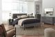 Signature Design by Ashley® Brymont 2-Piece Dark Gray Queen Panel Platform Bed Set-4