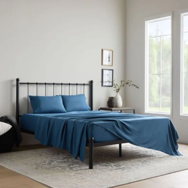 Weekender™ 3-Piece Blue Rayon From Bamboo Blend Twin Sheet Set-1