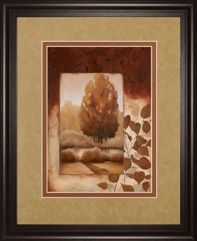 Classy Art Fall Vignette Il by Carol Robinson Framed Print Wall Art-1