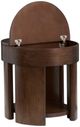 Magnussen Home® Holloway Toasted Almond Oval End Table-1