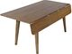 Jofran Inc. Bowie/Tate 5-Piece Chestnut Dining Table Set-2