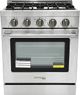 Unique® Appliances Classic Retro 30" Stainless Steel Slide-In Propane Gas Range-0