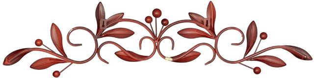 Deco Marche Brown 8" Leaf Wall Decor-1
