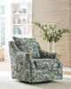Signature Design by Ashley® Gubbins Blue/Green/Yellow Swivel Accent Chair-1