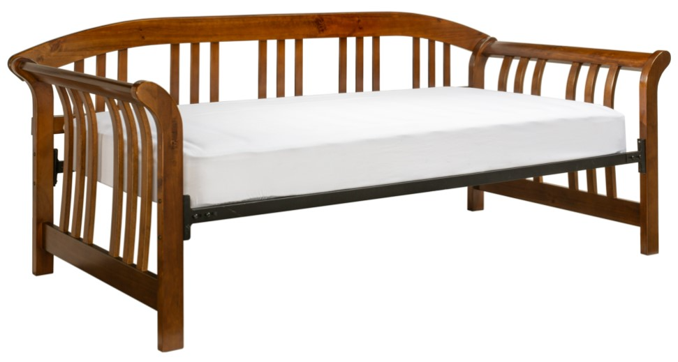 Hillsdale Furniture Dorchester Walnut Twin Daybed With Suspension Deck ...