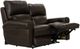 Catnapper® Torretta Chocolate Leather Power Lay Flat Reclining Loveseat-1