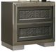 Furniture of America® Leyland Dark Gray Nightstand-0