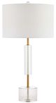 Currey & Company Deville Antique Brass/Clear Table Lamp-2