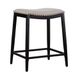 Liberty Furniture Vintage Series Black Backless Upholstered Counter Chair-0