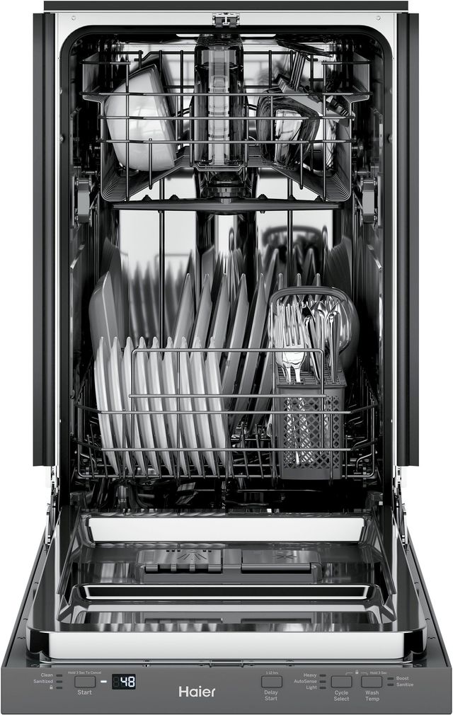 Haier 18" Stainless Steel Built In Dishwasher-3