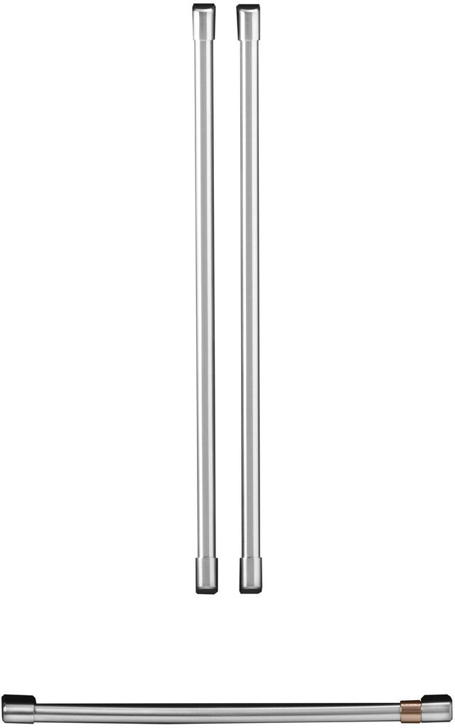 Café™ Brushed Stainless Refrigeration Handle Kit-0