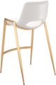 Zuo Modern Desi White & Gold Counter Chair-4