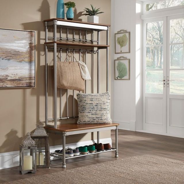 homestyles® Orleans Brown Hall Tree-7