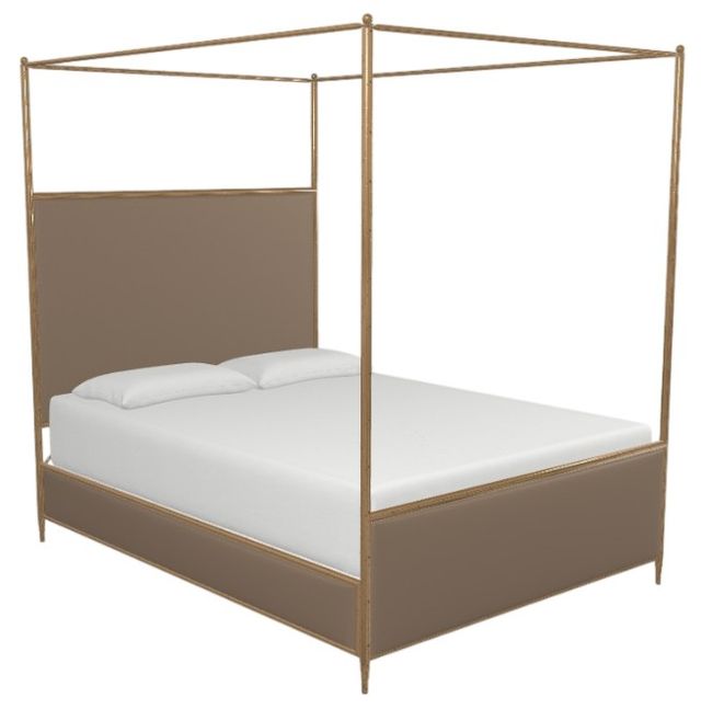 Wesley Allen Customizable Royce King Upholstered Canopy Bed-3