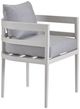 Universal Explore Home™ Coastal Living Outdoor South Beach Canvas Granite Aluminum/Fabric Dining Chair-0