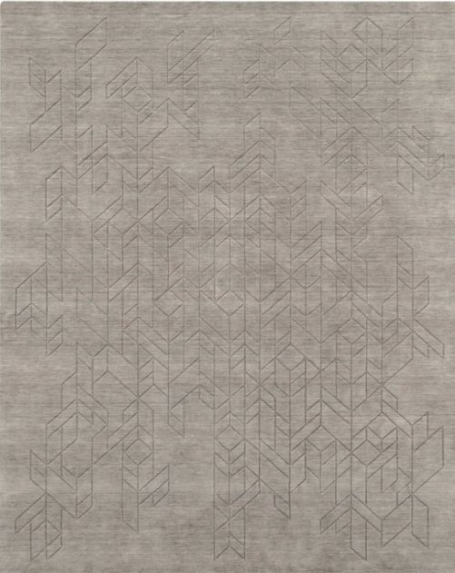 Nourison Home™ Alessia Gray 5'x8' Area Rug-0