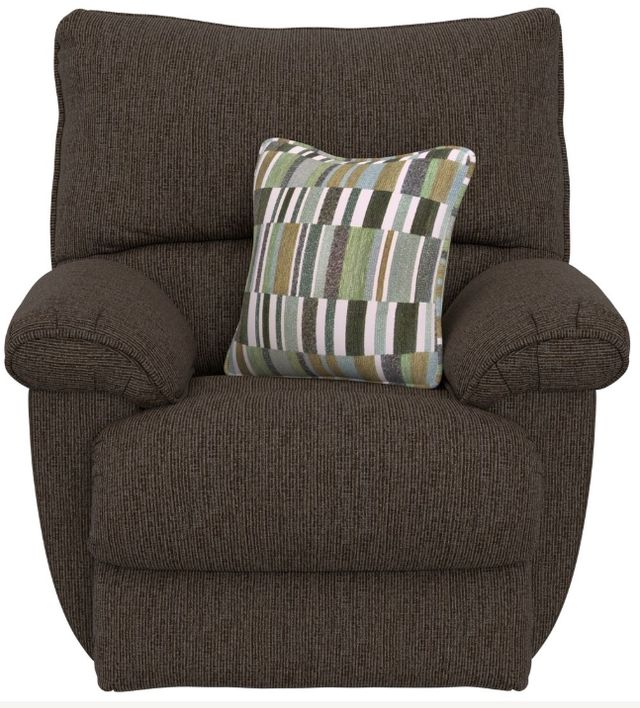 Catnapper Lenny Chocolate Power Lay Flat Recliner-3