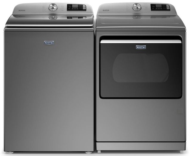 Ensemble de buanderie à chargement vertical Maytag® - Ardoise métallique-0