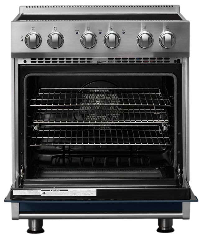 Viking® 3 Series 30" Slate Blue Pro Style Induction Range-1