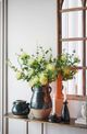A & B Home Green Terracotta Candle Holder with Disc Design -4
