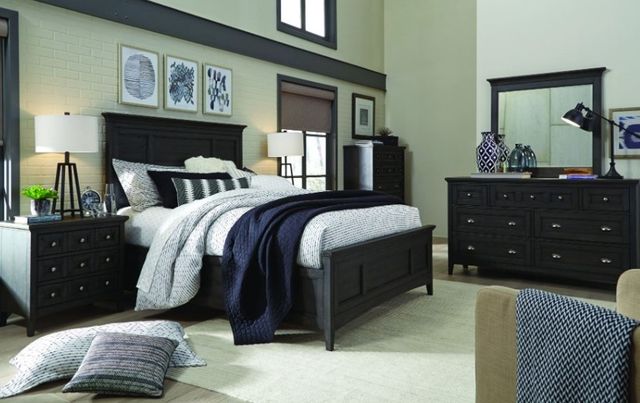 Magnussen Home® Westley Falls Graphite King Panel Bed-1
