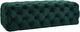 TOV Furniture Kaylee Jumbo Green Velvet Ottoman-1