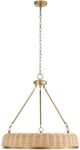 Uttermost® Ladakh Brass/Brown 9-Light Pendant-0