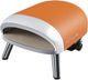 Unique® Appliances Classic Retro 16'' Matte Orange Liquid Propane Pizza Oven-0