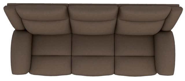 La-Z-Boy® Joel Mahogany Power Reclining Sofa with Headrest and Lumbar-4