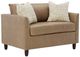 Best® Home Furnishings Customizable Bayment Leather Twin Sleeper Chair with Dark Walnut Legs-0