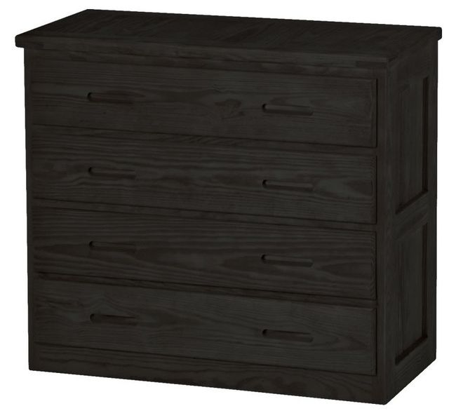 Crate Designs™ Furniture Espresso Dresser with Lacquer Finish Top Only-0