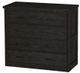Crate Designs™ Furniture Espresso Dresser with Lacquer Finish Top Only-0