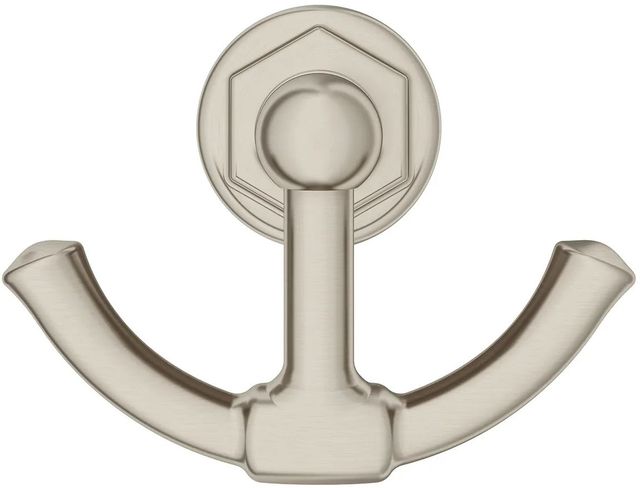 DXV Oak Hill® Brushed Nickel Towel Hook-1
