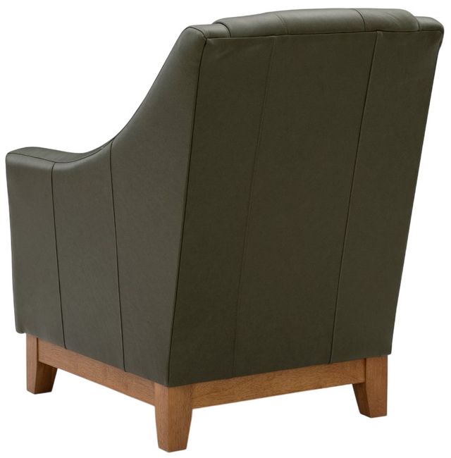 Best® Home Furnishings Customizable Mariko Leather Club Chair with Honey Birch Legs-2