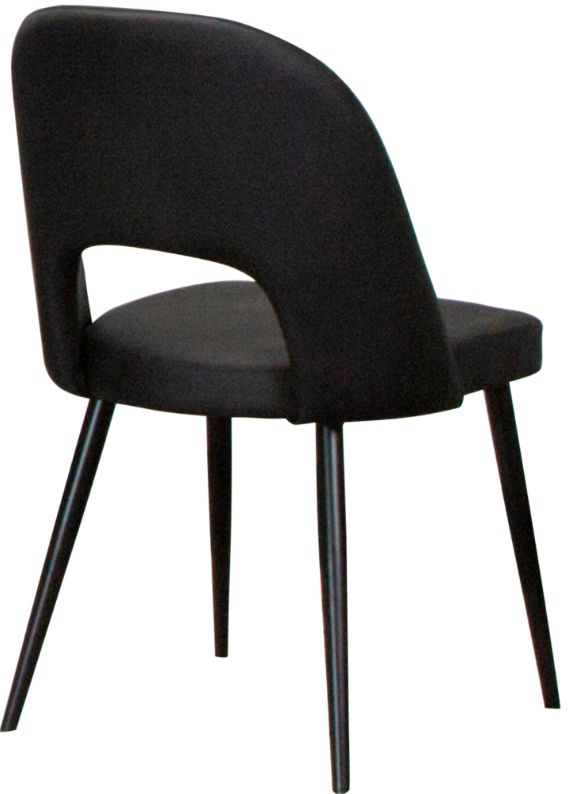 Cramco Pluto Black/Matte Black Dining Side Chair-3