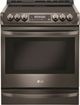 LG 30" Black Stainless Steel Electric Slide In Range-0