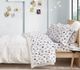 Olliix by Intelligent Design Cozy Soft Blue Penguins Twin Cotton Novelty Print Flannel Sheet Set-3