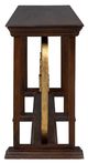 Furniture Classics Everly Brown Console Table with Gold Accent-2
