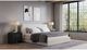 Modus Furniture Maya Brun California King Upholstered Platform Bed-1