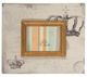 A & B Home 2-Piece White/Brown Photo Frame-2