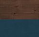 Legends Home Nora Blue Denim/Whiskey Bookshelf-5