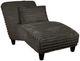 Albany Industries Mondo Gunmetal Chaise Lounge-0