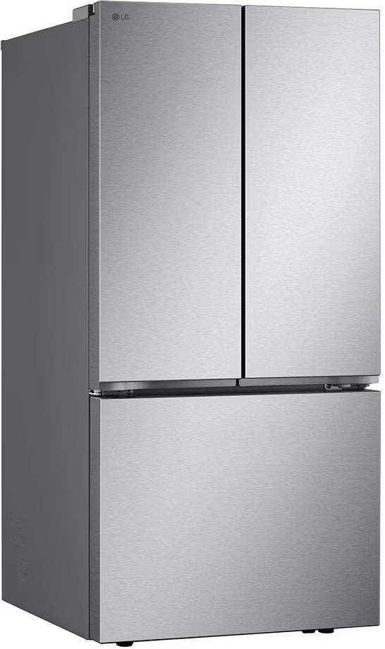LG 33 in. 25.1 Cu. Ft. Stainless Steel French Door Refrigerator-2