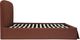 Moe's Home Collection Joan Rust Queen Storage Bed-3