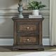 Liberty Furniture Big Valley Brownstone Nightstand with Charging Station-1