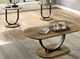 Furniture of America® Olbia 3-Piece Rustic Oak/Sand Black Living Room Table Set-0