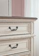 Signature Design by Ashley® Realyn Chipped White Dresser and Mirror-4
